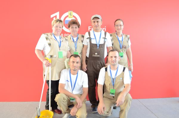 Мобильная бригада Cristanval на обслуживании Moscow City Racing 2014