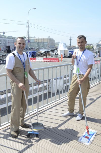 Мобильная бригада Cristanval на обслуживании Moscow City Racing 2014