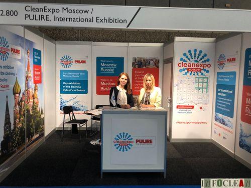 Международный прорыв выставки CleanExpo Moscow | PULIRE 2018: итоги работы на выставке InterClean Amsterdam