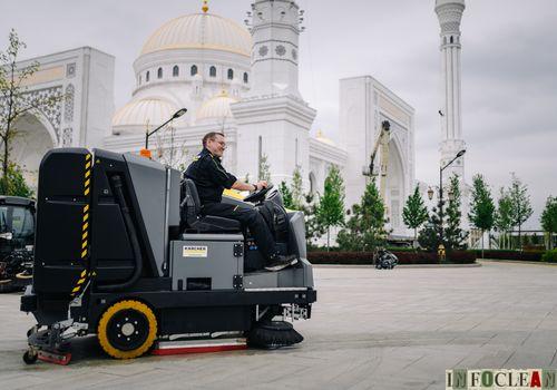 Пресс-релиз: Компания «Керхер» провела работы по очистке мечети имени пророка Мухаммада