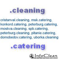 Клининг и кейтеринг получат собственные доменные зоны: .CLEANING и .CATERING