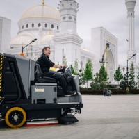 Пресс-релиз: Компания «Керхер» провела работы по очистке мечети имени пророка Мухаммада