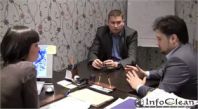 Клинеры пришли за своими деньгами в компанию С.Полонского (видео)