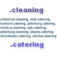 Клининг и кейтеринг получат собственные доменные зоны: .CLEANING и .CATERING
