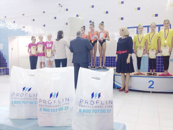 PROFLIN на соревнованиях по синхронному плаванию в Самаре