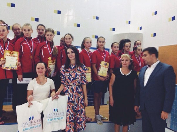 PROFLIN на соревнованиях по синхронному плаванию в Самаре